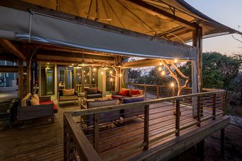 Private Villa auf einer Safari
