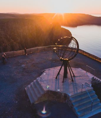 Nordkap Sonnenuntergang