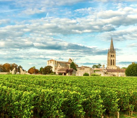 Landschaft von Bordeaux