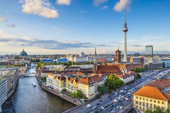 Luftaufnahme von Berlin