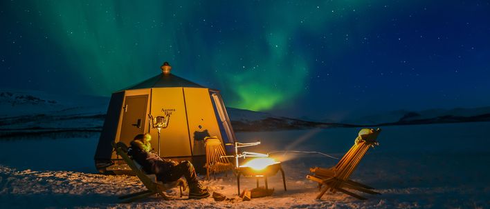 Polarlichter in Norwegen 