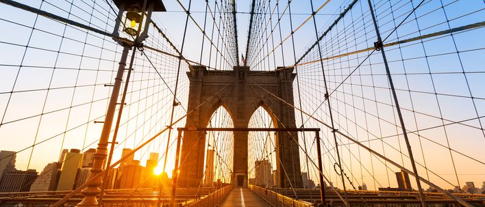 Brooklyn Bridge in New York City