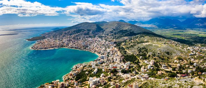 Saranda in Albanien
