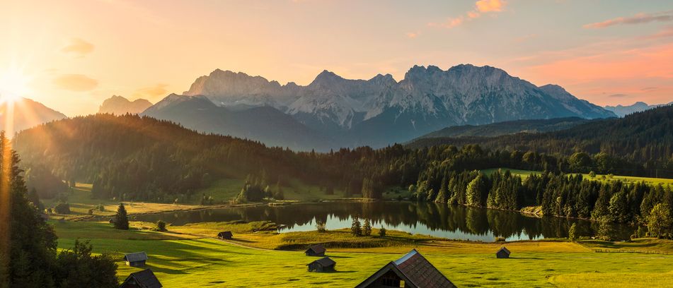 Landschaft in Bayern