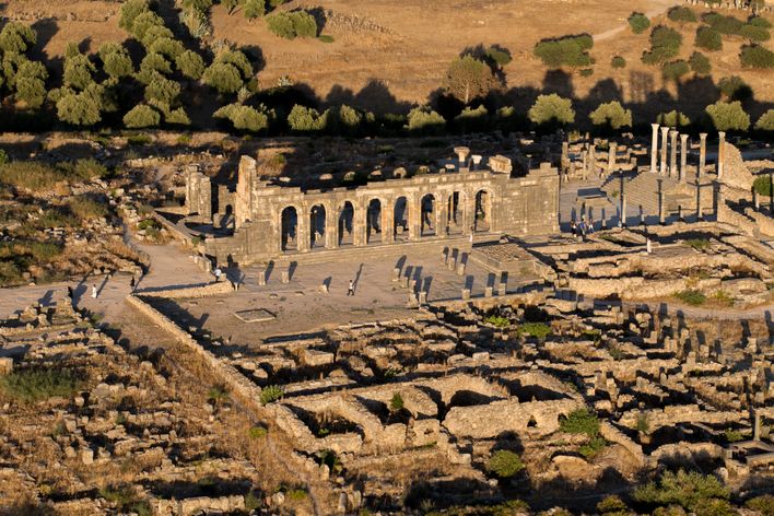 Blick auf Volubilis