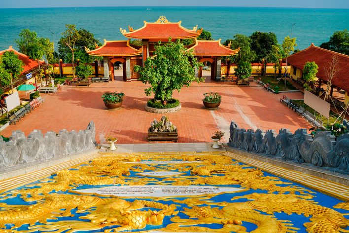 Pagode in Phu Quoc