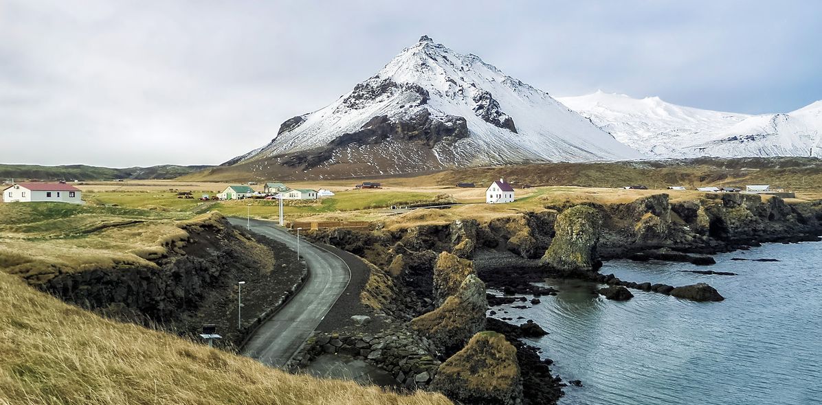 Snæfellsjökull-Gletscher in Island