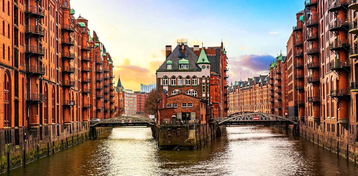 Speicherstadt in Hamburg