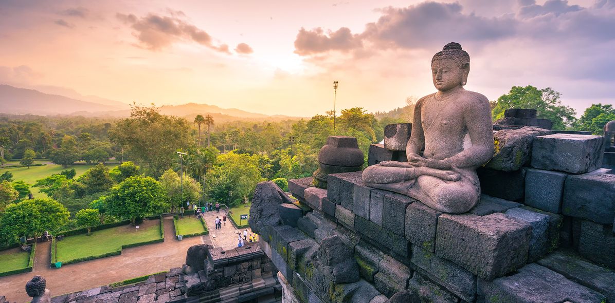 Yogyakarta Statue in Indonesien