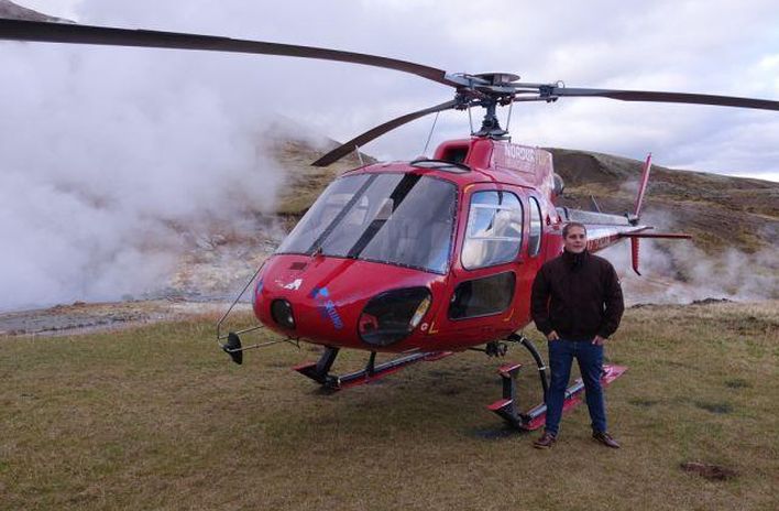 Experte Timm über seinen Urlaub auf Island mit Helikopterflug 