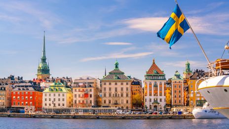 Blick auf Stockholm in Schweden