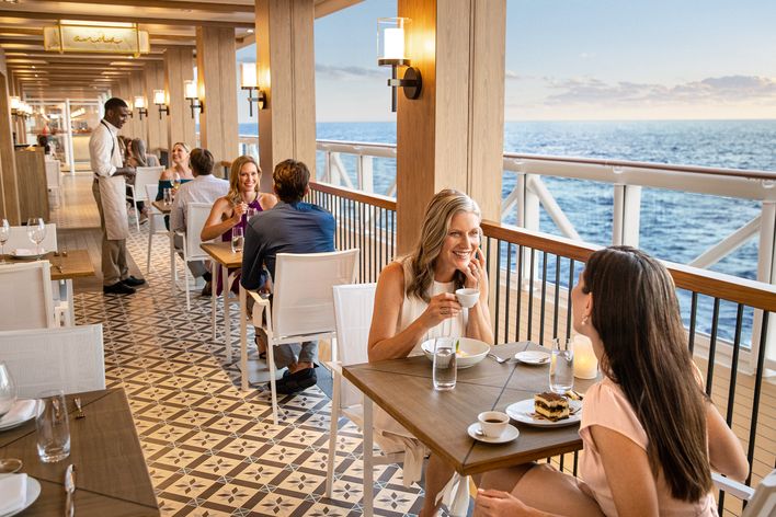 Restaurant der Norwegian Encore
