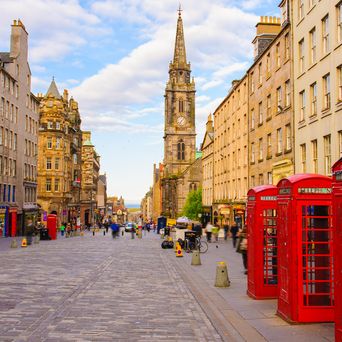 Innenstadt von Edinburgh