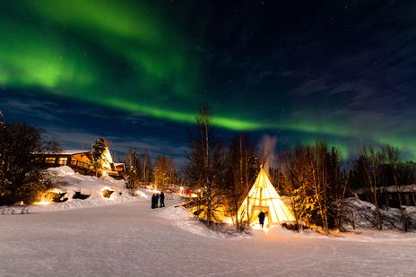 Polarlichter in Yellowknife