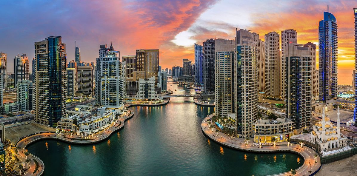 Skyline von Dubai