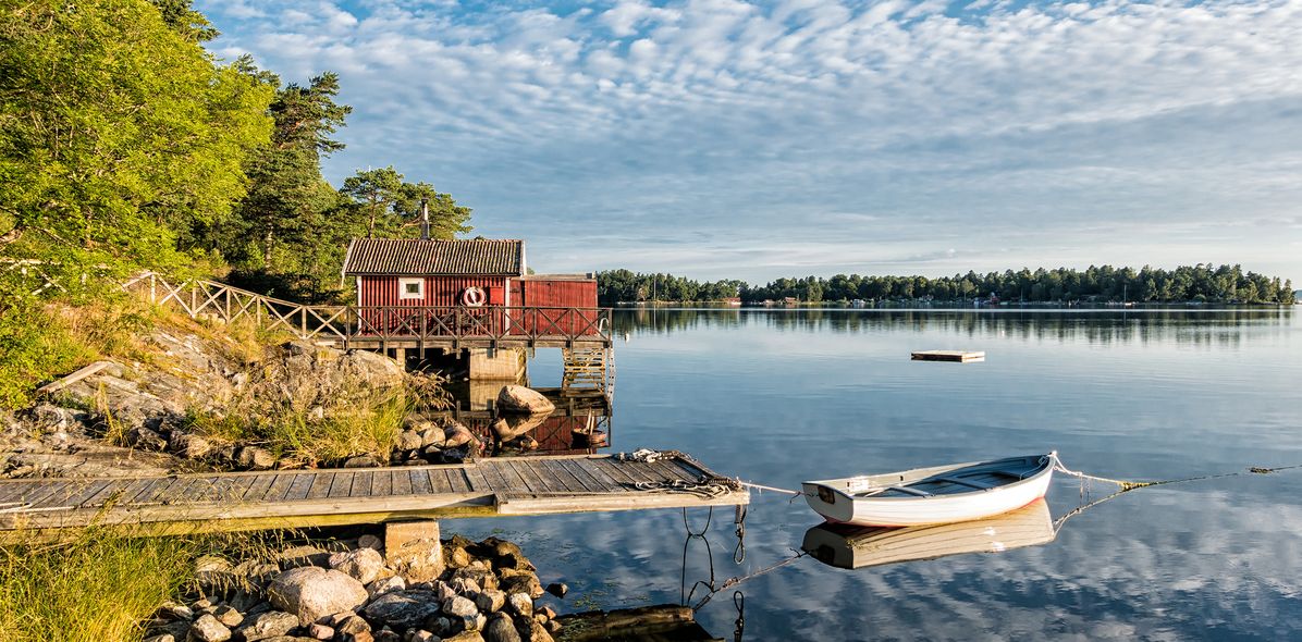 See und Boot in Schweden