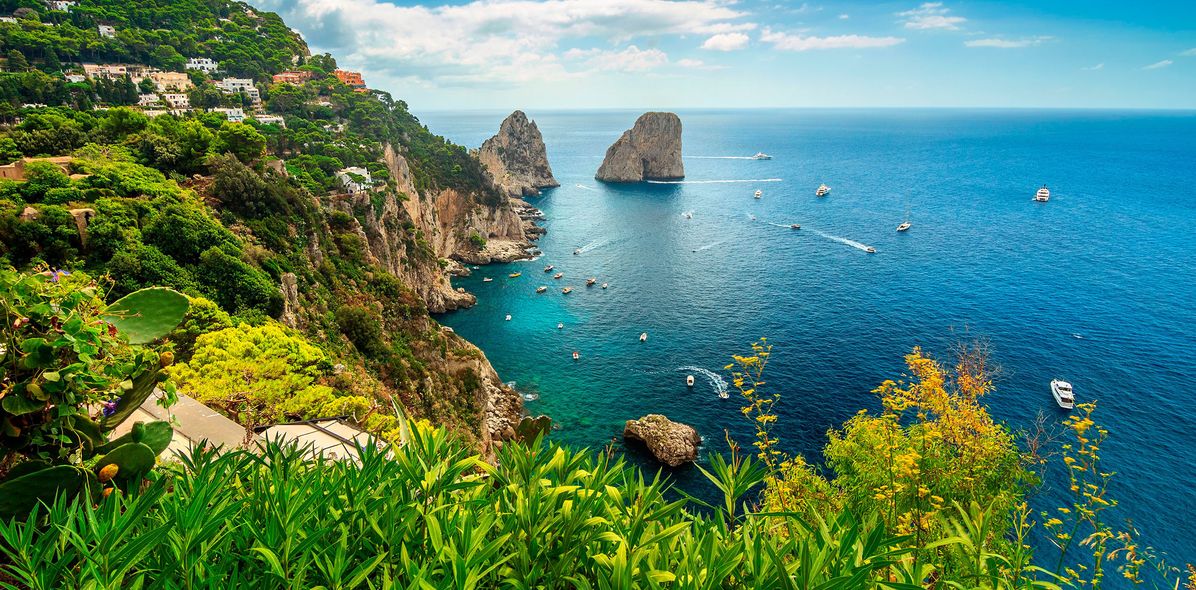 Küste von Capri