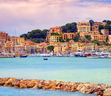 Port de Sóller auf Mallorca