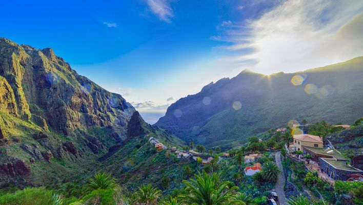 Berglandschaft auf Teneriffa