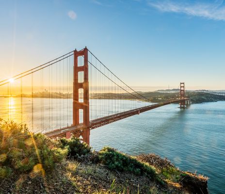 Golden Gate Bridge in San Fransisco