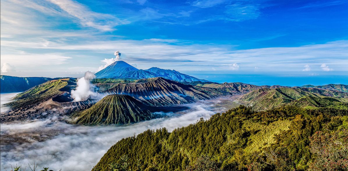 Mount Bromo in Indonesien