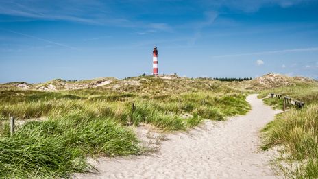 Leuchtturm auf der Insel Amrum