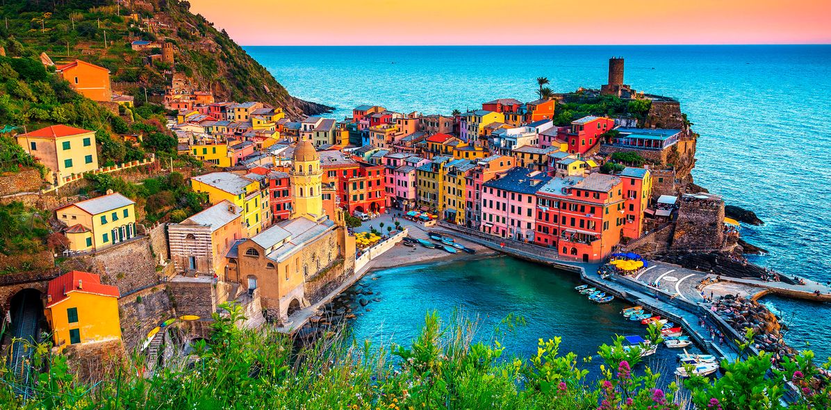 Cinque Terre in Italien