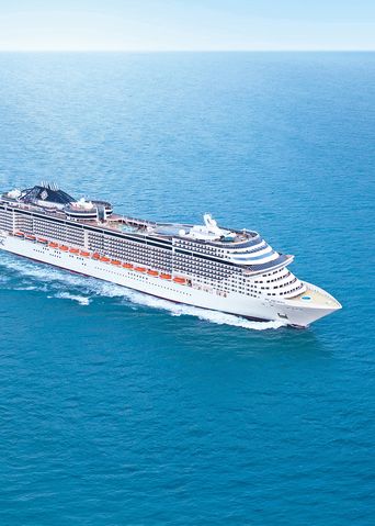 MSC Preziosa auf hoher See
