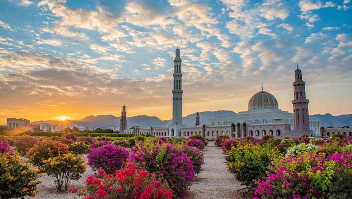 Moschee in Muscat, Oman