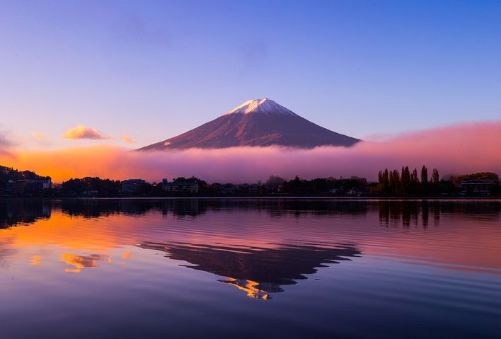 Mount Fuji in Japan