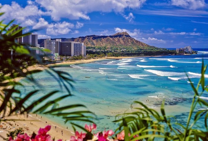 Strand von Honolulu