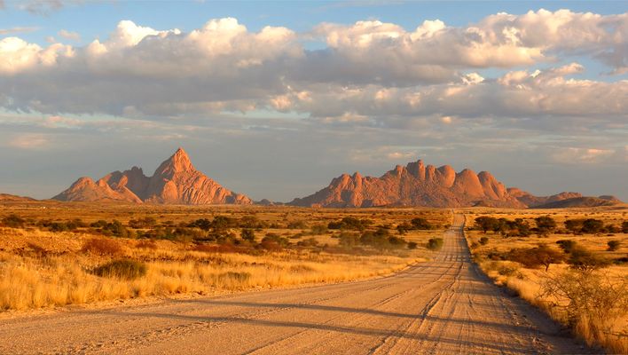 Damaraland in der Wüste Namib