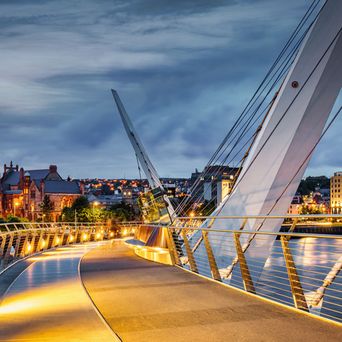 Derry am Abend