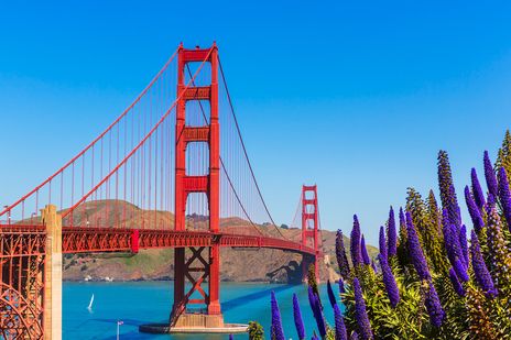 Golden Gate Bridge in San Francisco, USA