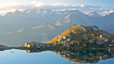 Berglandschaft im Zillertal