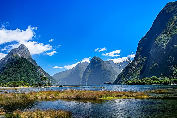 Milford Sound in Neuseeland