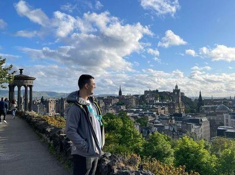 Moritz berichtet aus Edinburgh