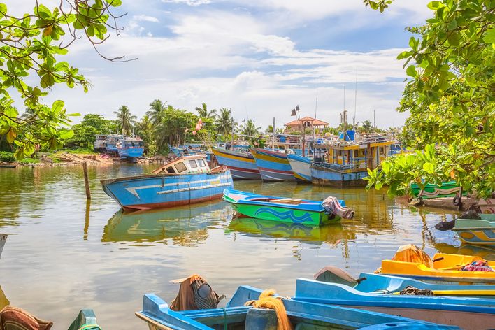 Alter Hafen in Negombo
