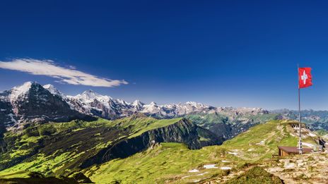 Bergpanorama Interlaken