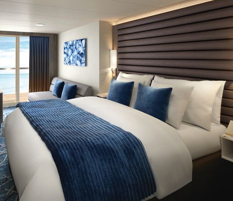Balkonkabine auf der Norwegian Bliss