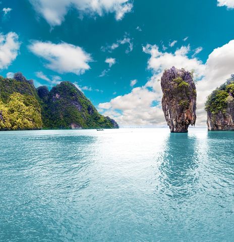 James Bond Felsen in Thailand