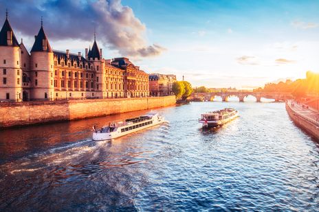 Fluss Seine in Frankreich