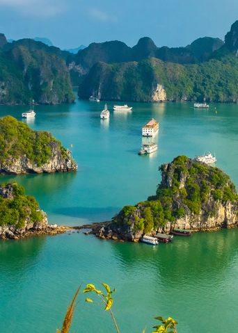Halong Bucht in Vietnam