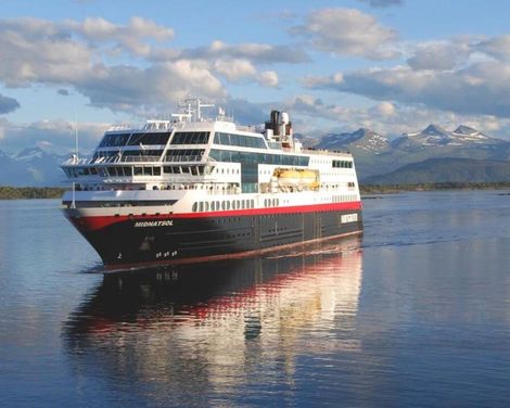 Seereise mit der MS Nordkapp bzw. MS Midnatsol ab/an Bergen-1