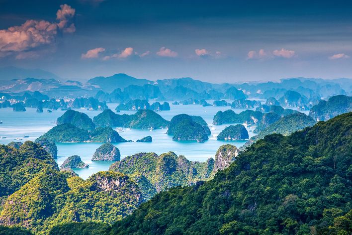 Halong Bucht in Vietnam