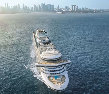 Sapphire Princess auf hoher See