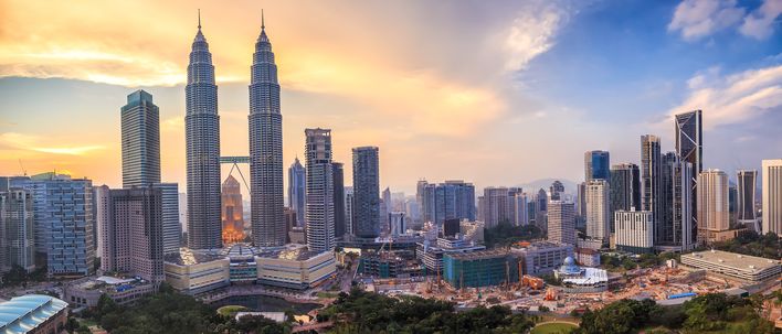 Skyline von Kuala Lumpur