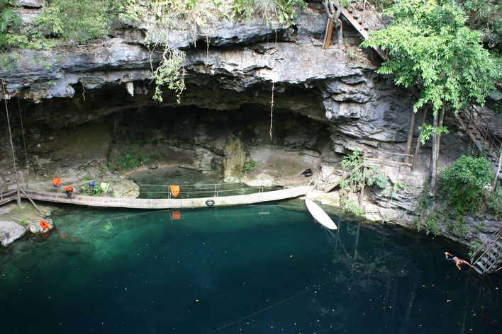 Untergrundhöhlen in Mexiko