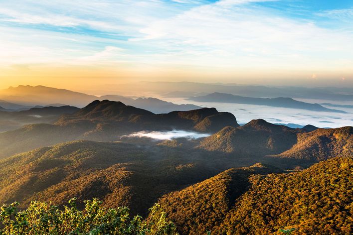 Adams Peak in Sri Lanka