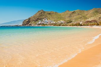 Strand auf Teneriffa auf den Kanaren